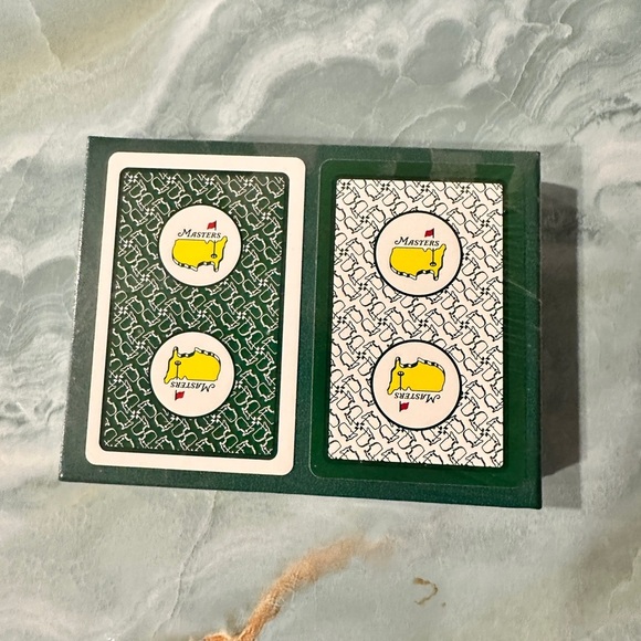 2025 MASTERS (2) Decks OF PLAYING CARDS from AUGUSTA NATIONAL Golf - Picture 1 of 1